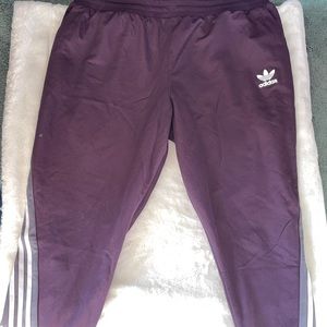 Men’s Purple Adidas Sweats - XXL